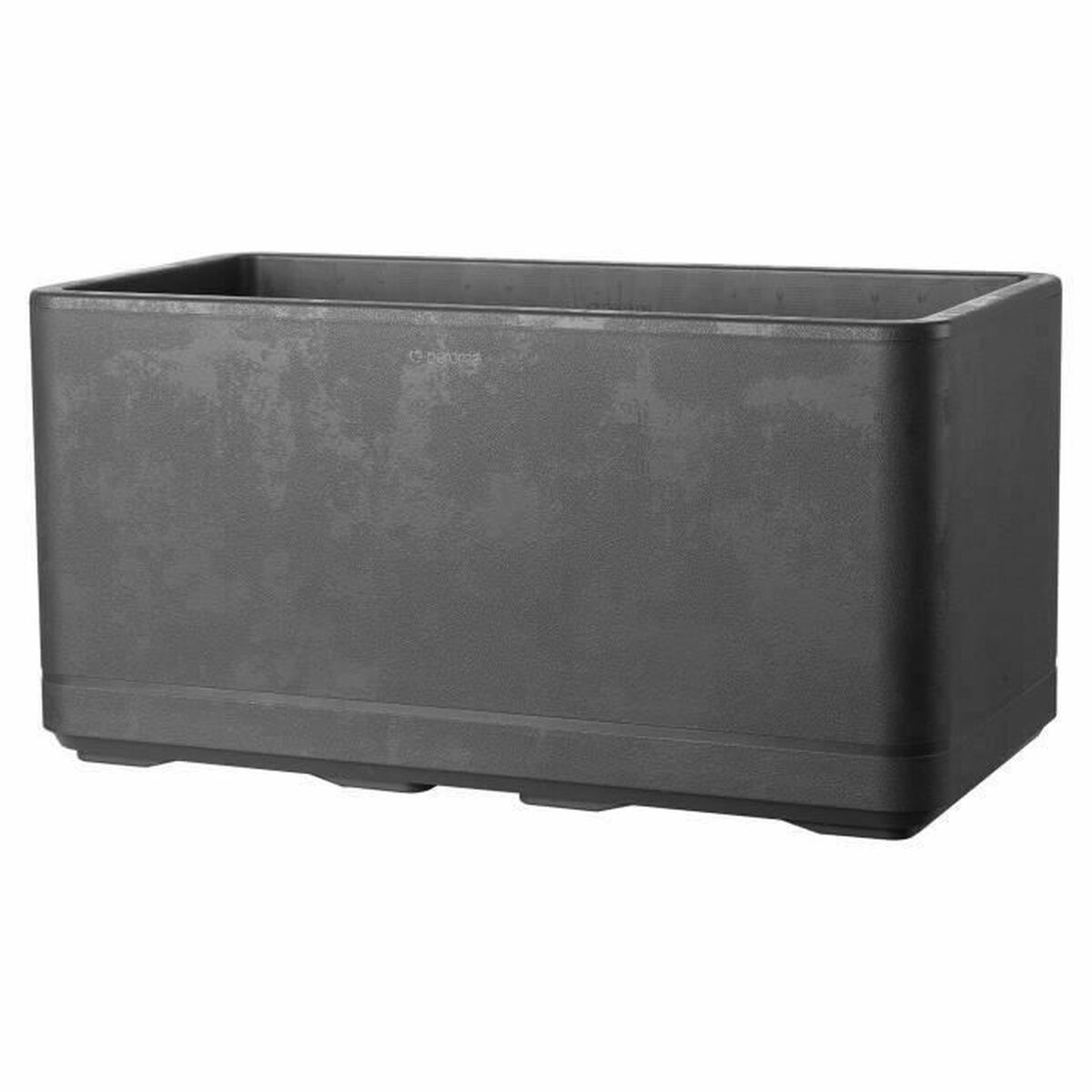 Self-watering planter Deroma Anthracite 78 x 38 x 39 cm Plastic Rectangular