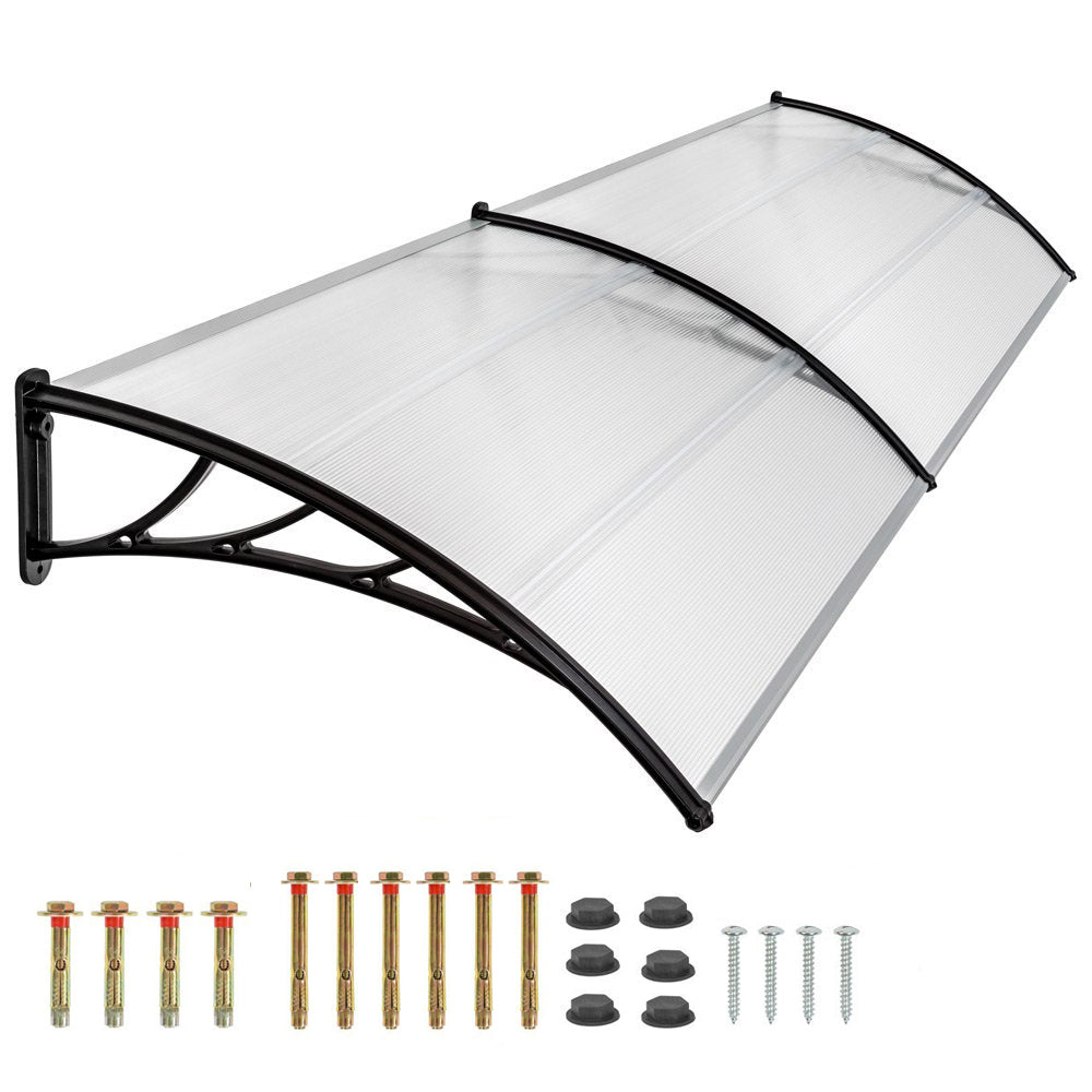 Plastic canopy in several sizes and colors-240x90 cm-black