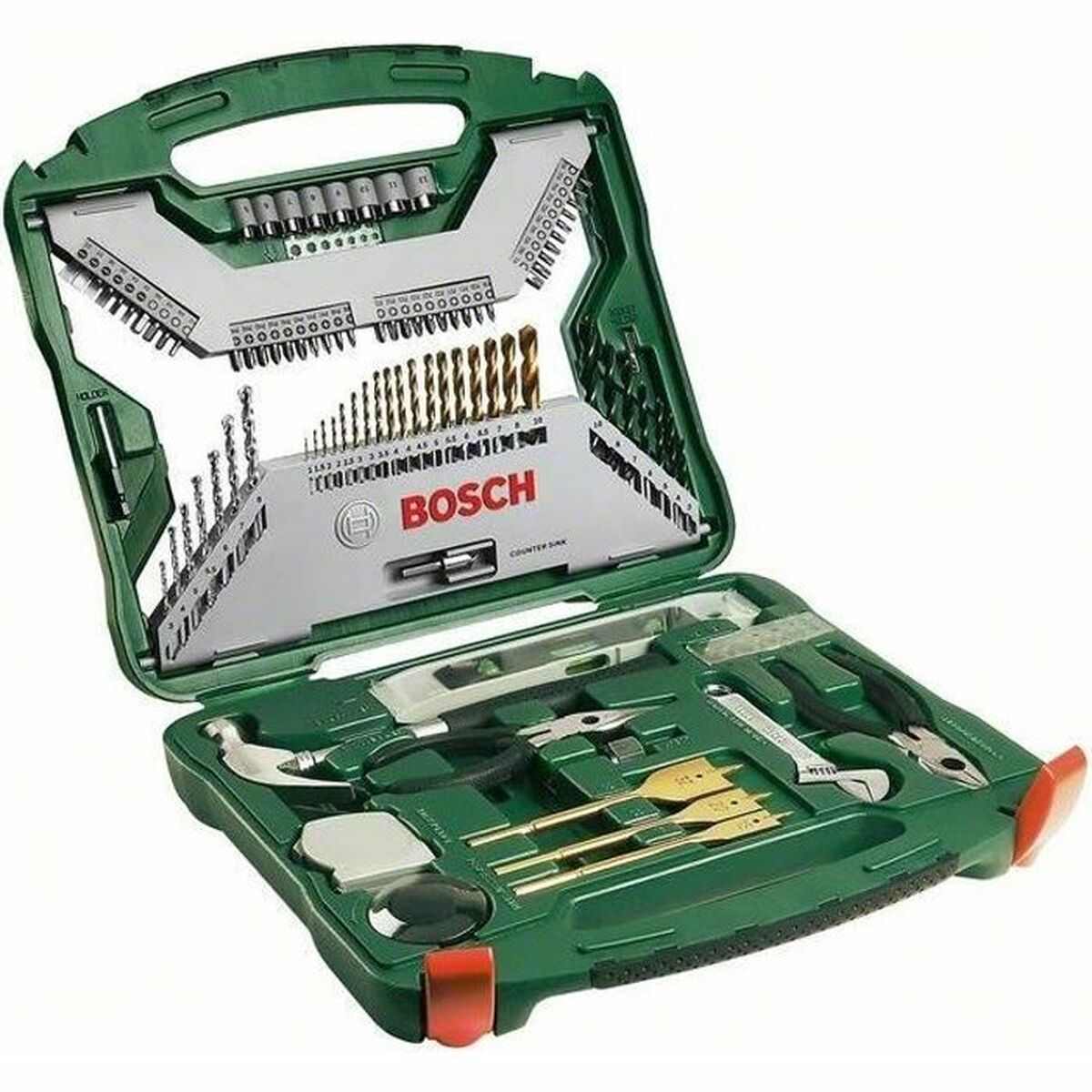 Tool Case BOSCH 25 x 7 x 35 cm Metal