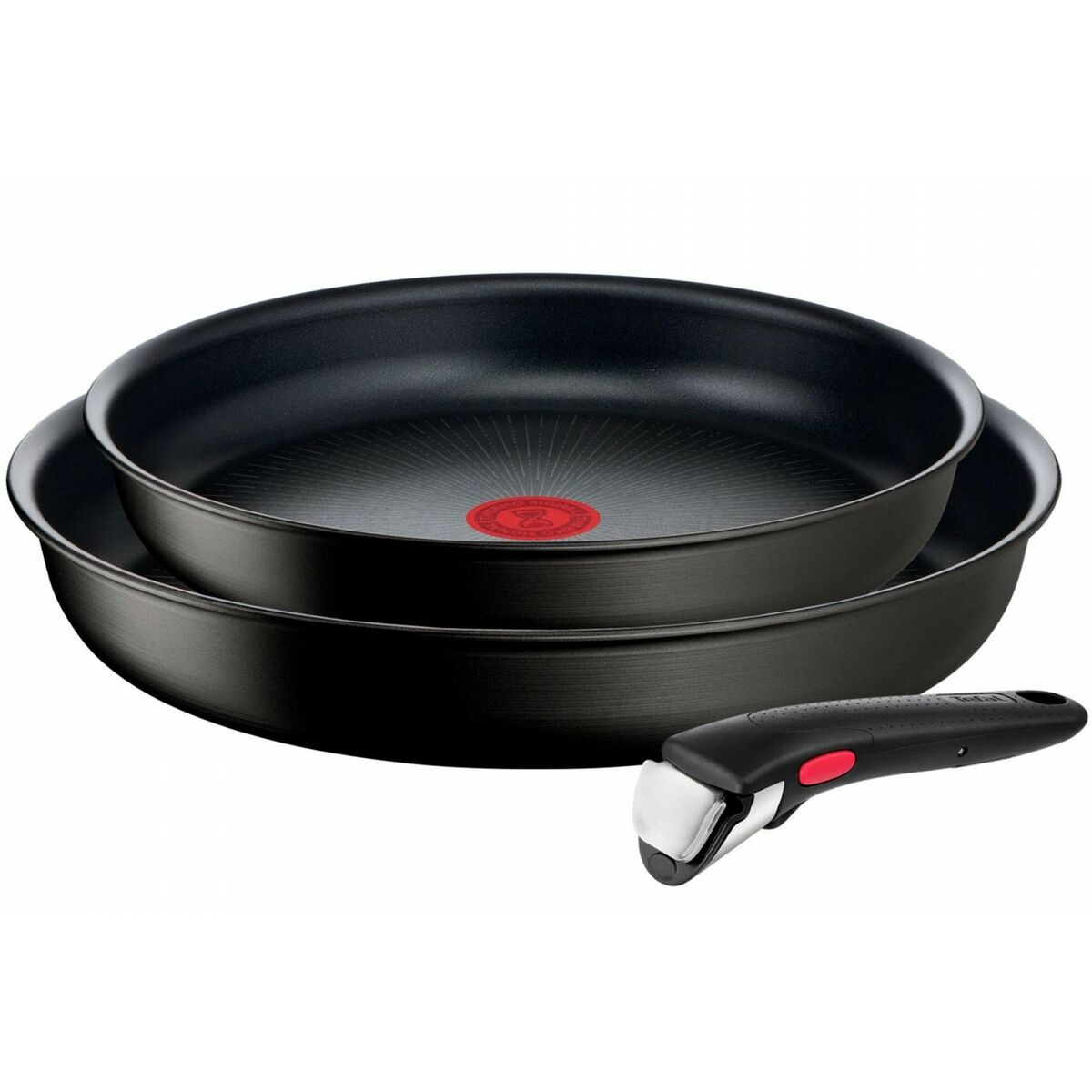 Set of Frying Pans Tefal INGENIO UNLIMITED Black