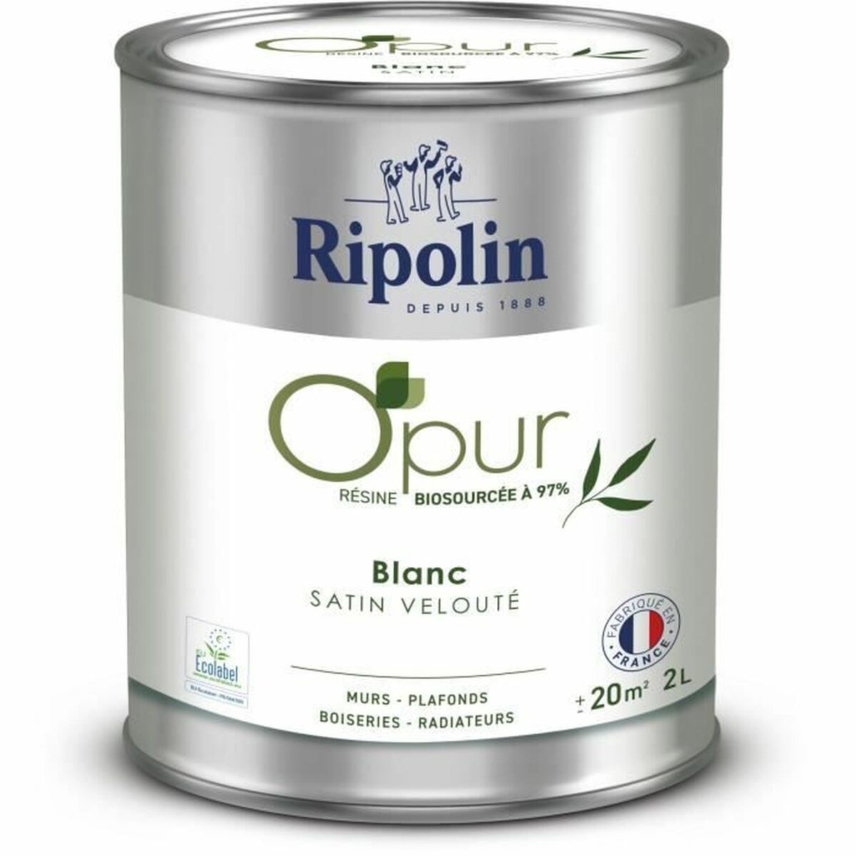 Primer Paint Ripolin White Satin finish 2 L
