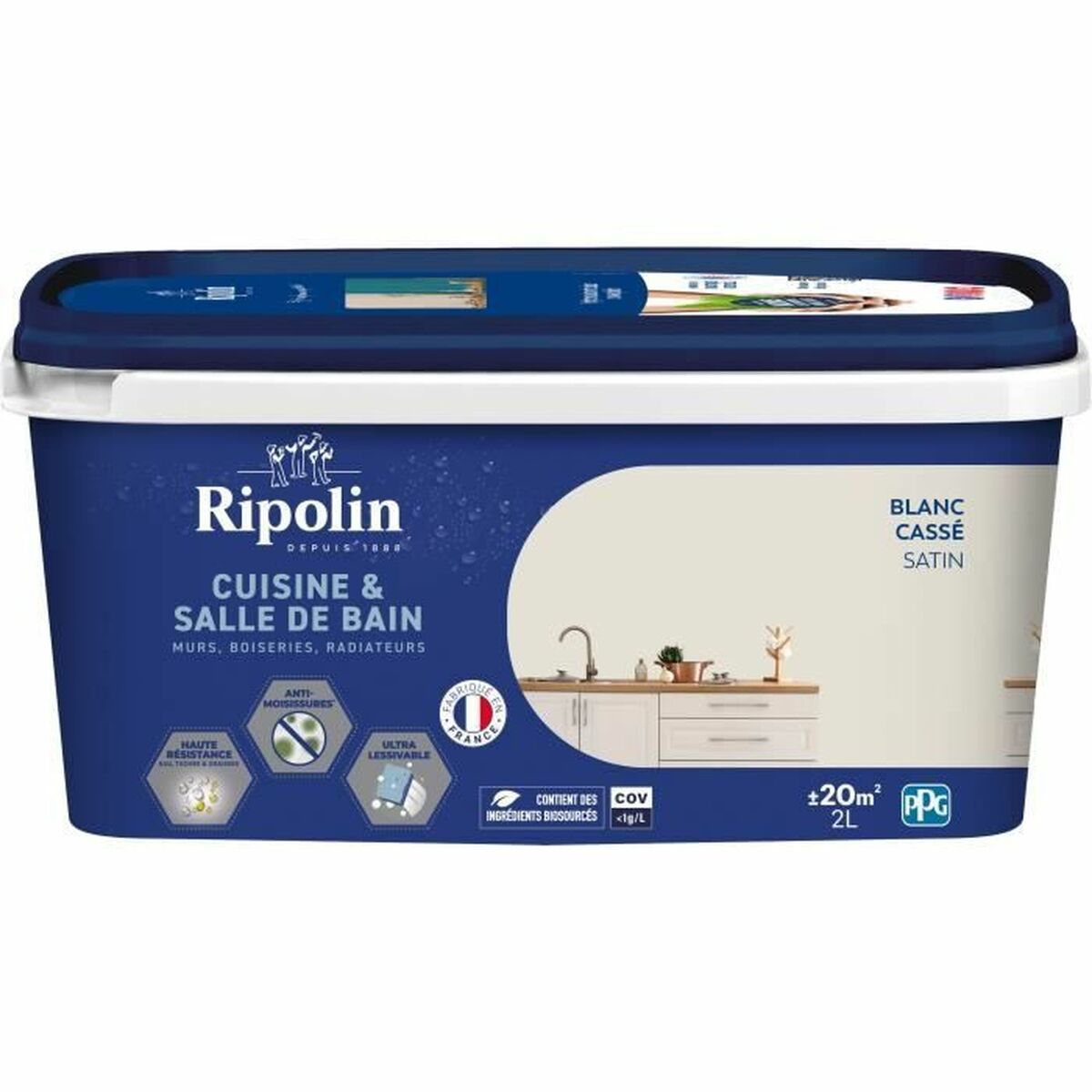 Primer Paint Ripolin White Matt 2 L