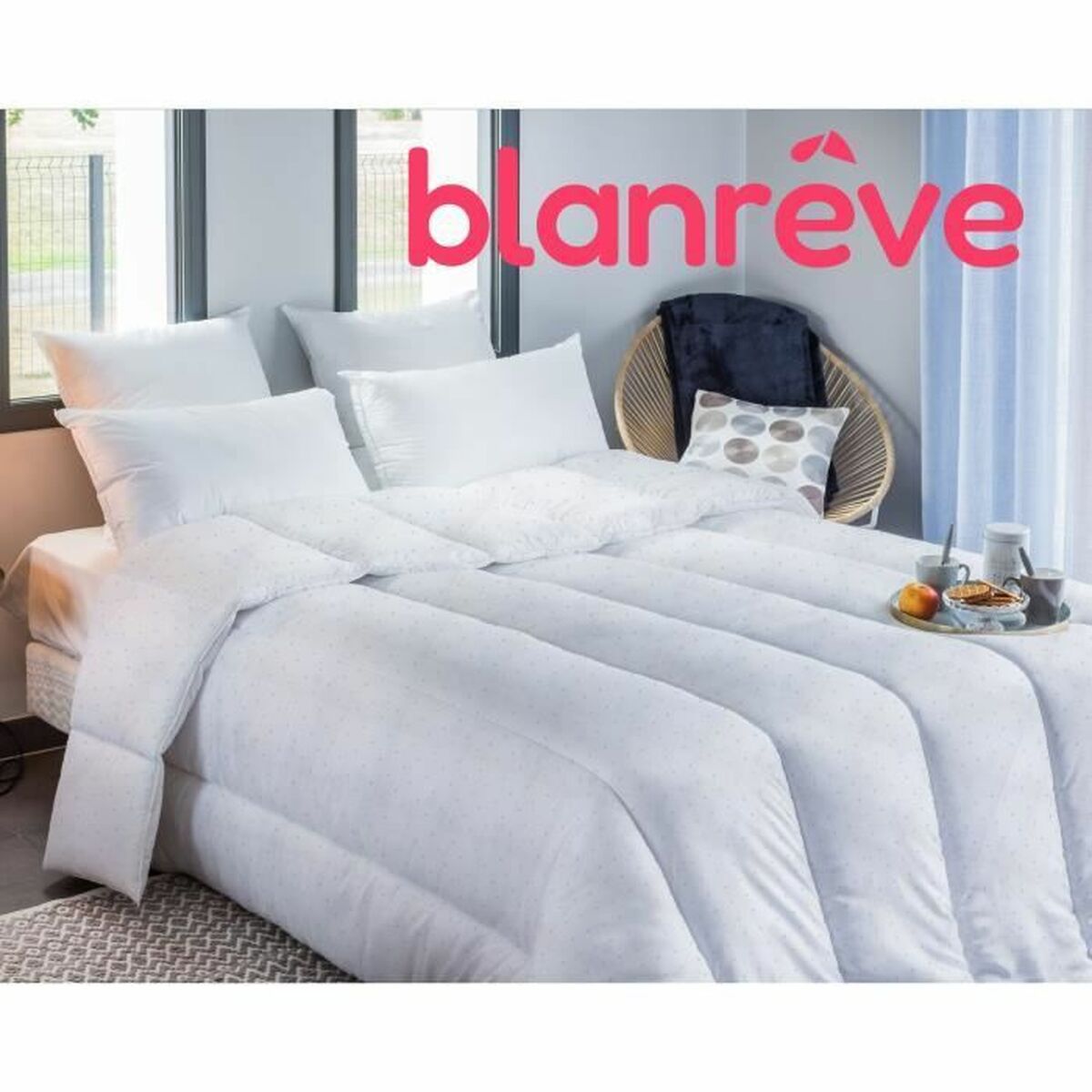 Duvet Blanreve White 300 g/m² 140 x 200 cm - Image 4
