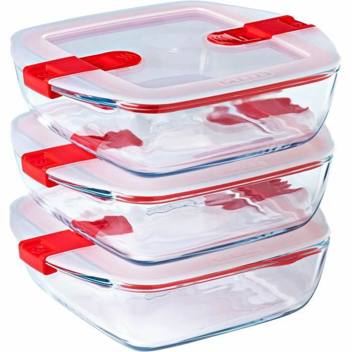 Food Preservation Container Pyrex Cook & Heat 1 L Transparent
