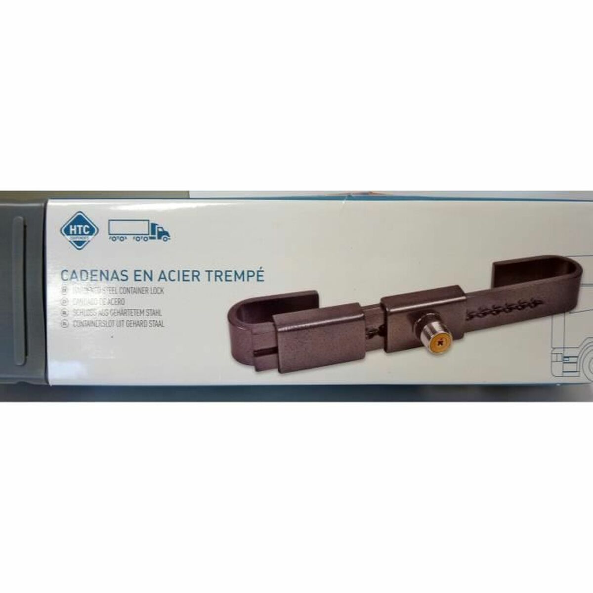 Lock HTC EQUIPEMENT Brown Steel