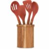 Kitchen Utensils Set Livoo MES153 Orange 5 Pieces