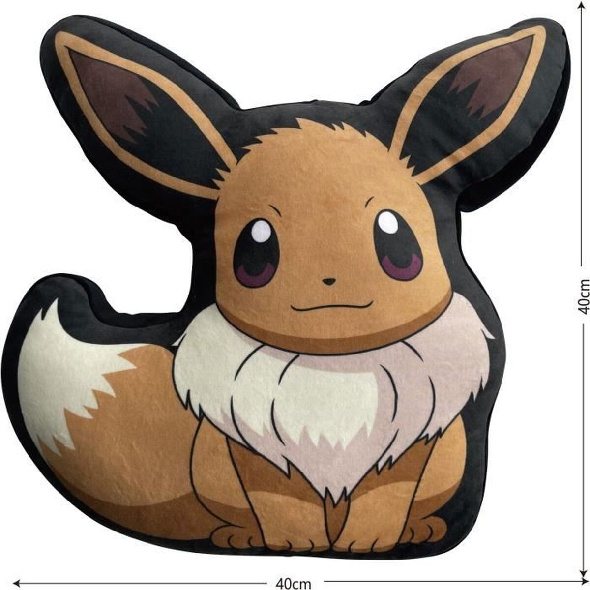 Cushion Pokémon Brown Polyester Animal - Image 2