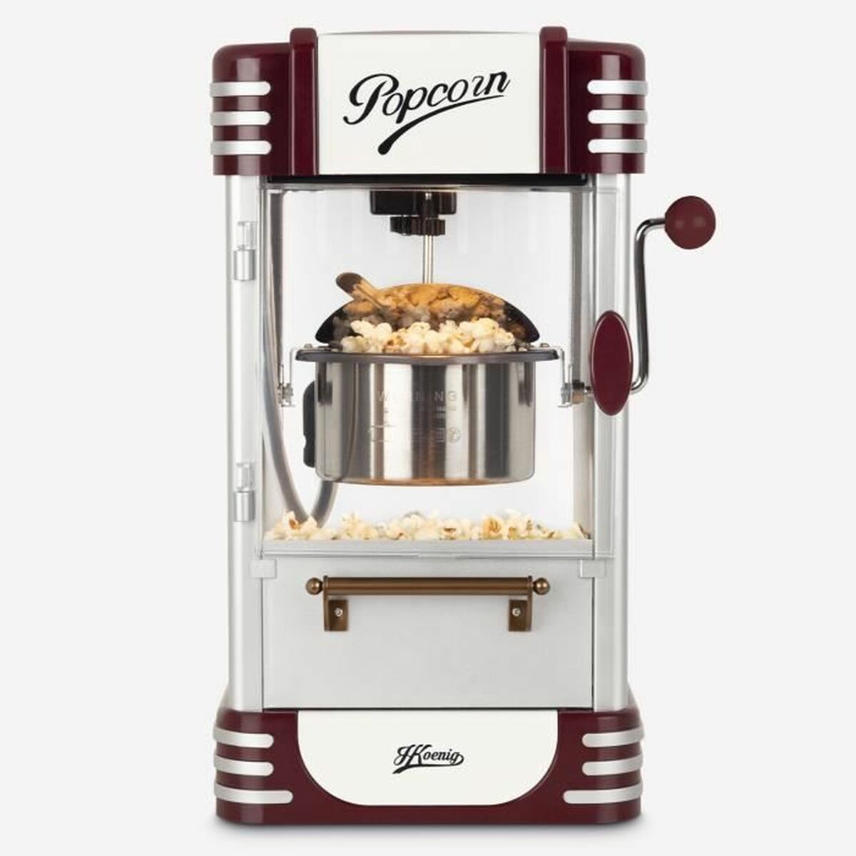 Popcorn Machine Hkoenig Maroon