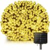 Wreath of LED Lights Lumisky YOGY SOLAR WARM 400 LEDS Black noir 1 W
