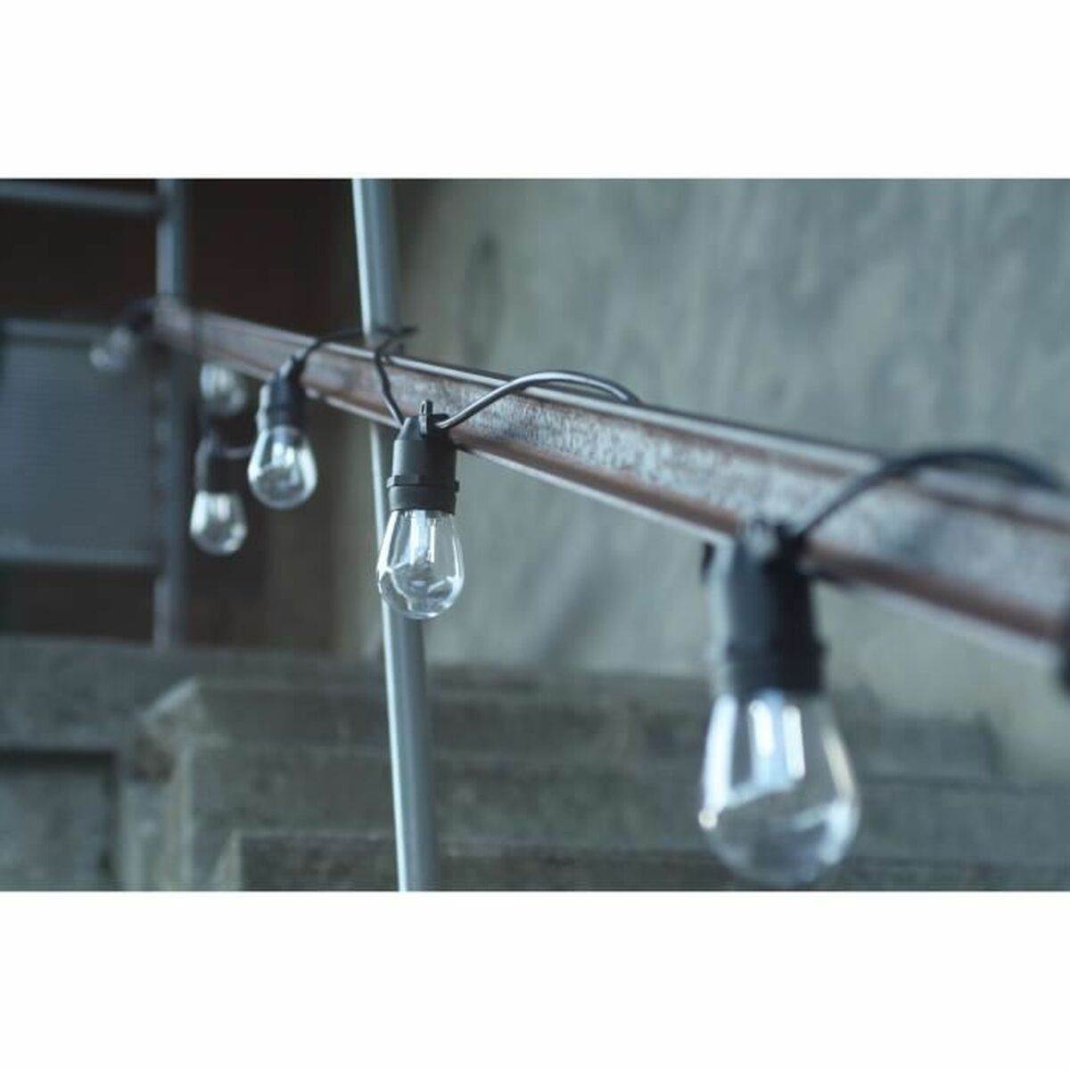 Wreath of LED Lights Rio Black Multicolour 5 m LED RGB 20 - Image 3