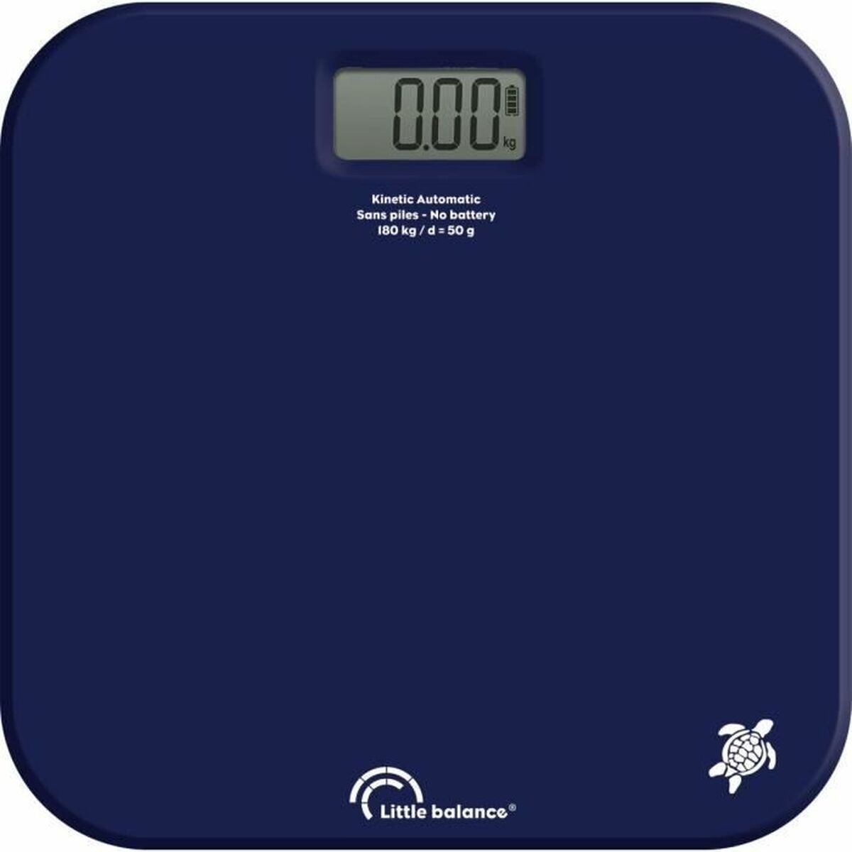 Digital Bathroom Scales Little Balance Kinetic Auto Blue