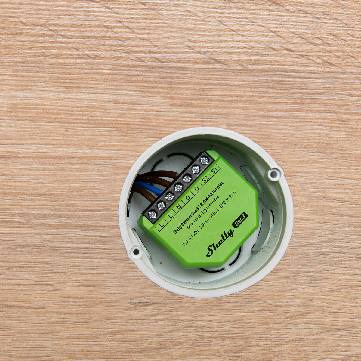 Wi-Fi switch module Shelly Gen 3 220-240 V - Image 5