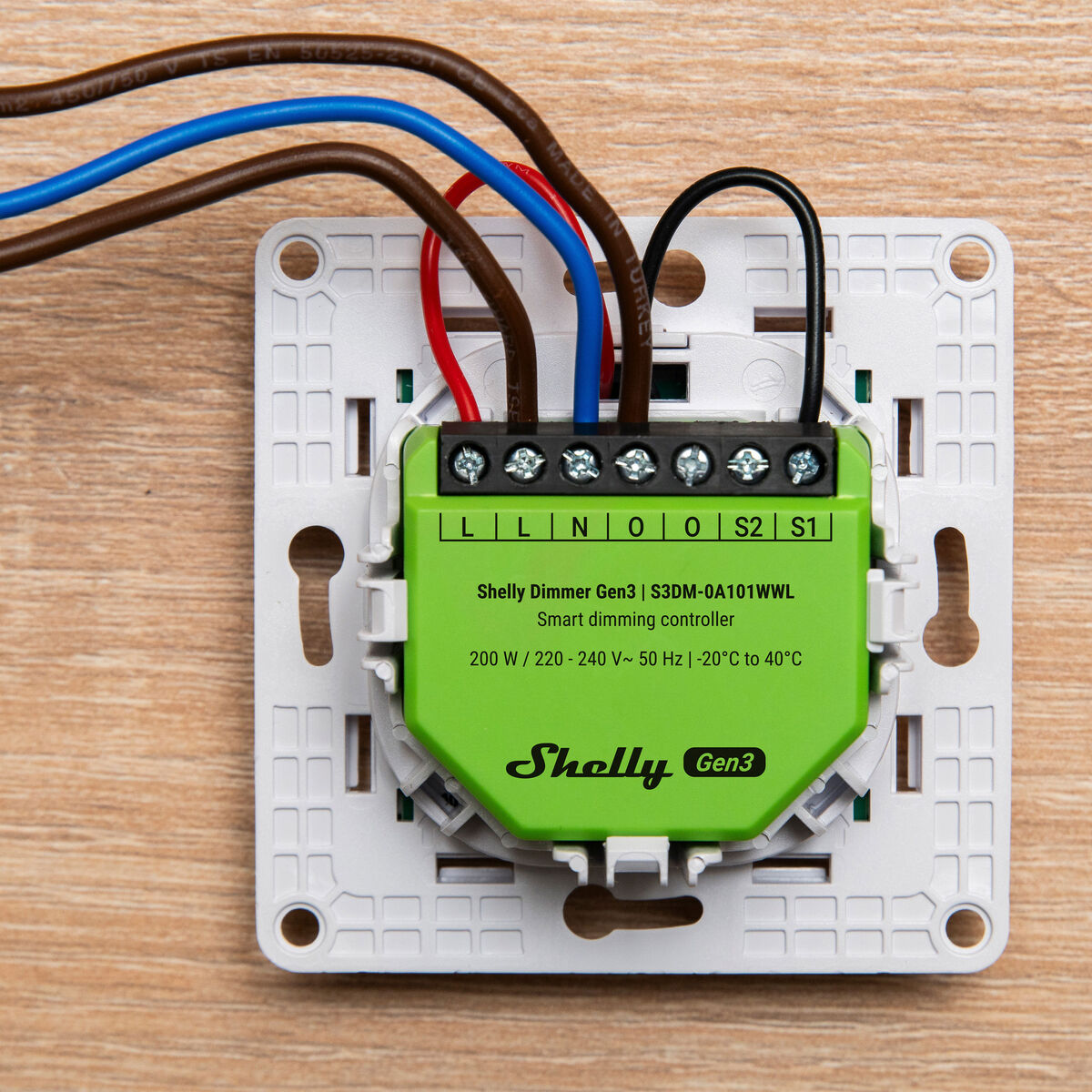 Wi-Fi switch module Shelly Gen 3 220-240 V - Image 15