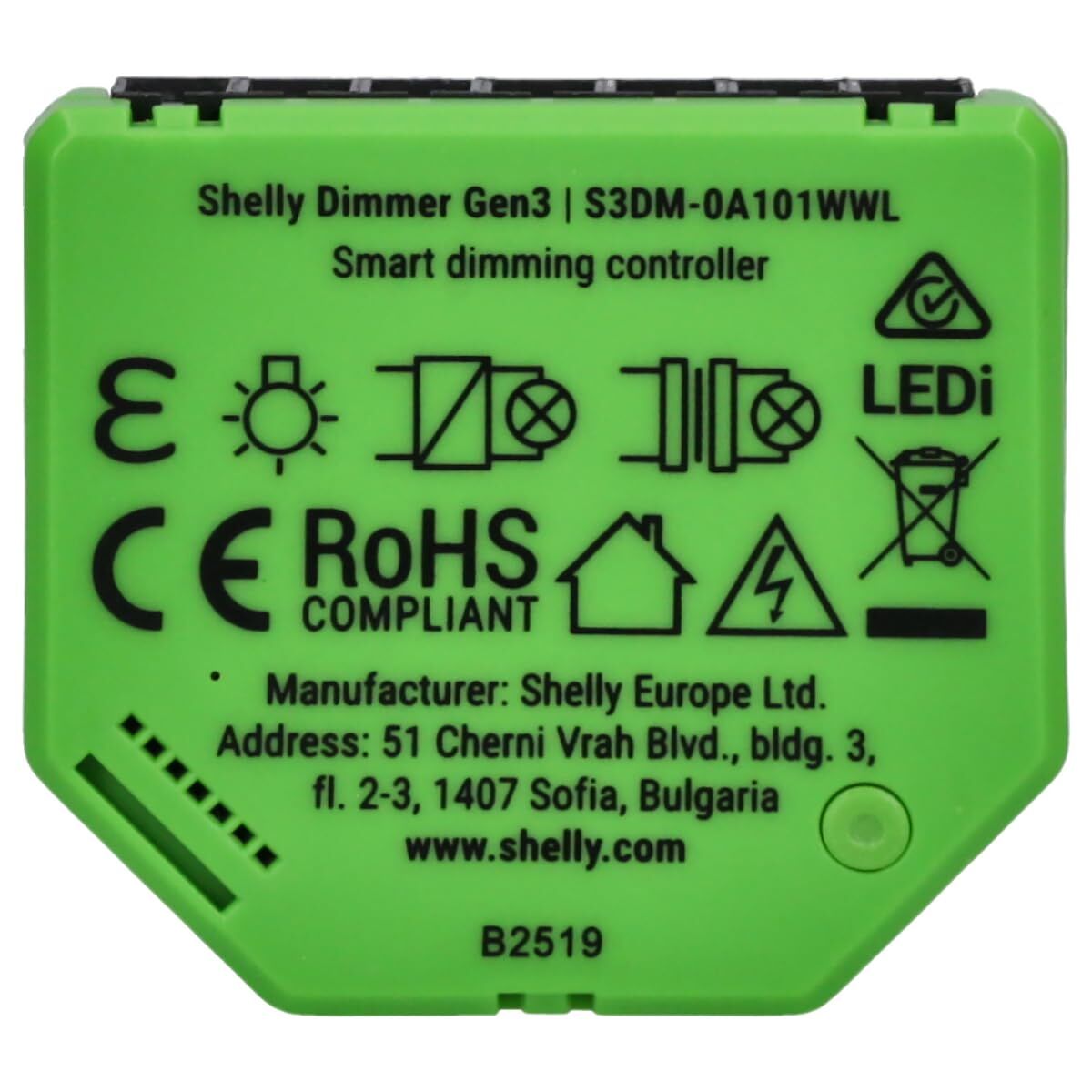 Wi-Fi switch module Shelly Gen 3 220-240 V - Image 22