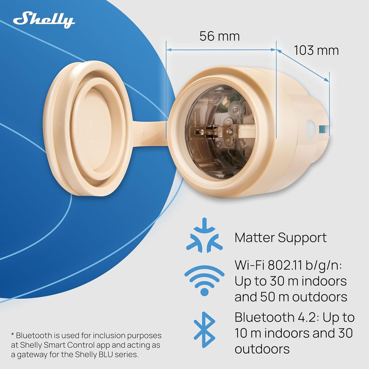 Smart Plug Shelly S3PL-20112EU Wi-Fi - Image 7