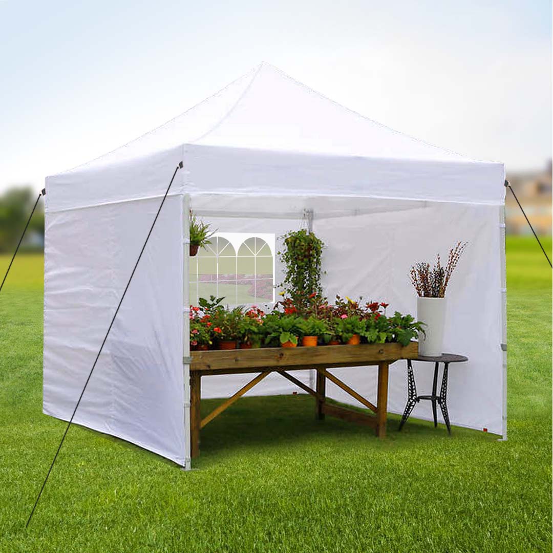 Pavilion tarp in several types - 3x3 meter roof and side wall tarp - Image 5