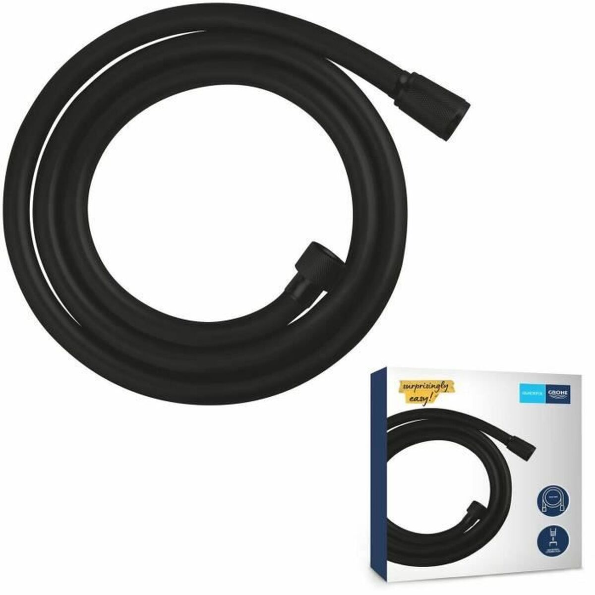 Shower Rose Grohe Black - Image 5