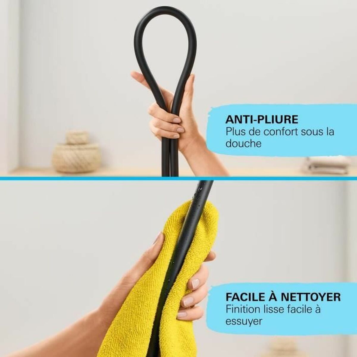 Shower Rose Grohe Black - Image 2