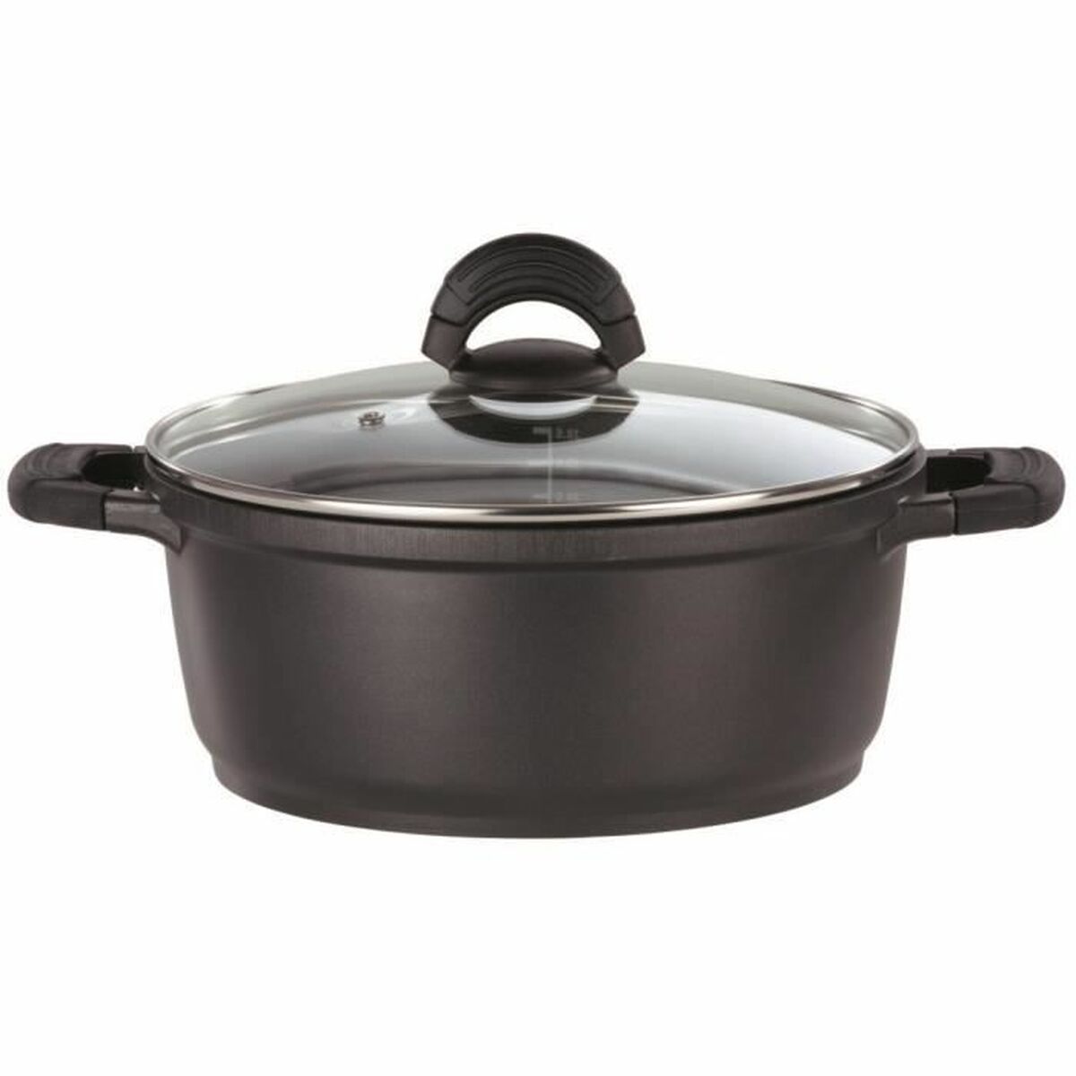 Casserole GSW 30 x 16 x 33 cm Black Ø 28 cm