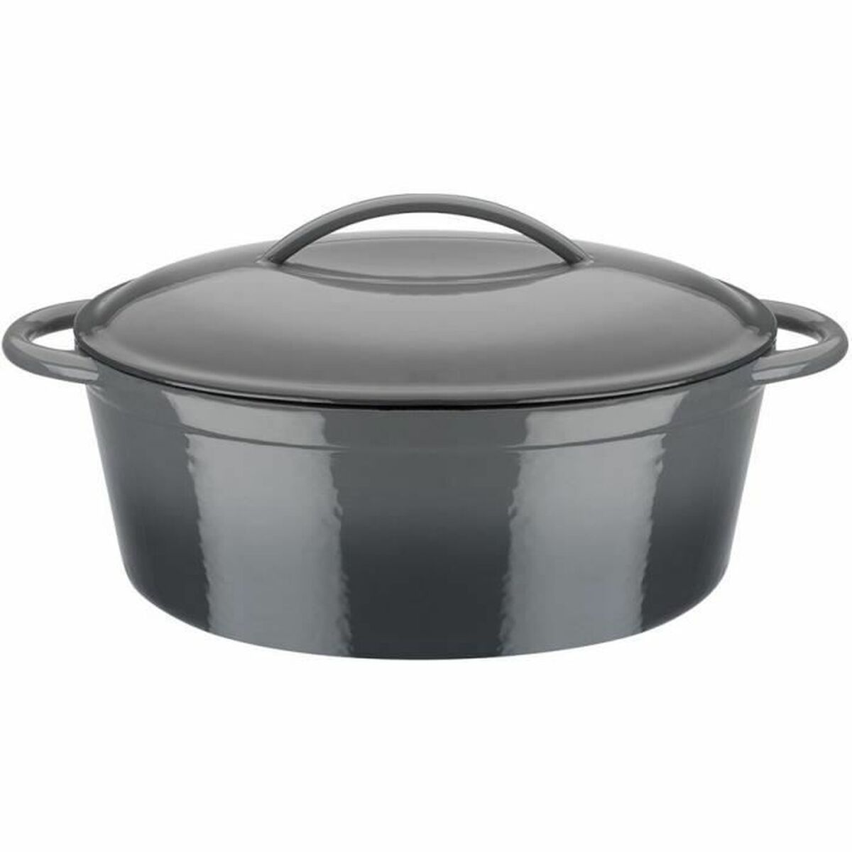 Casserole with lid GSW Grey Cast Iron