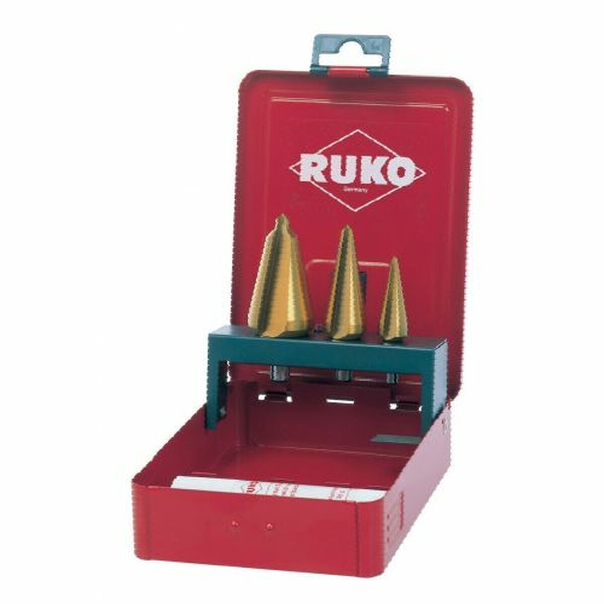 Spool set RUKO High speed steel (HSS) Conical drill bit 3 Pieces