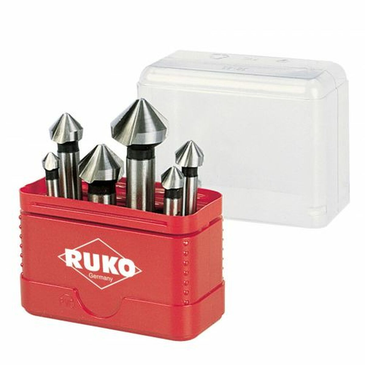 Countersink Set (Countersinks) RUKO DIN 335 6 Pieces