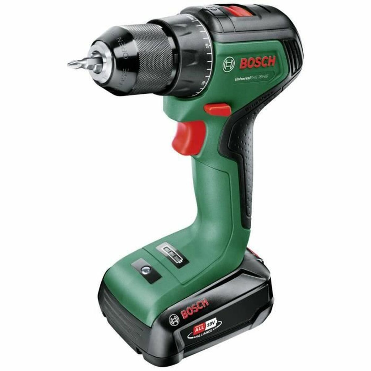 Electric screwdriver BOSCH 18V-60
AL 18V-20 18V 60 Nm