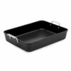 Roasting Tin Valira 4687/25 35 x 27 cm Black Stainless steel Aluminium