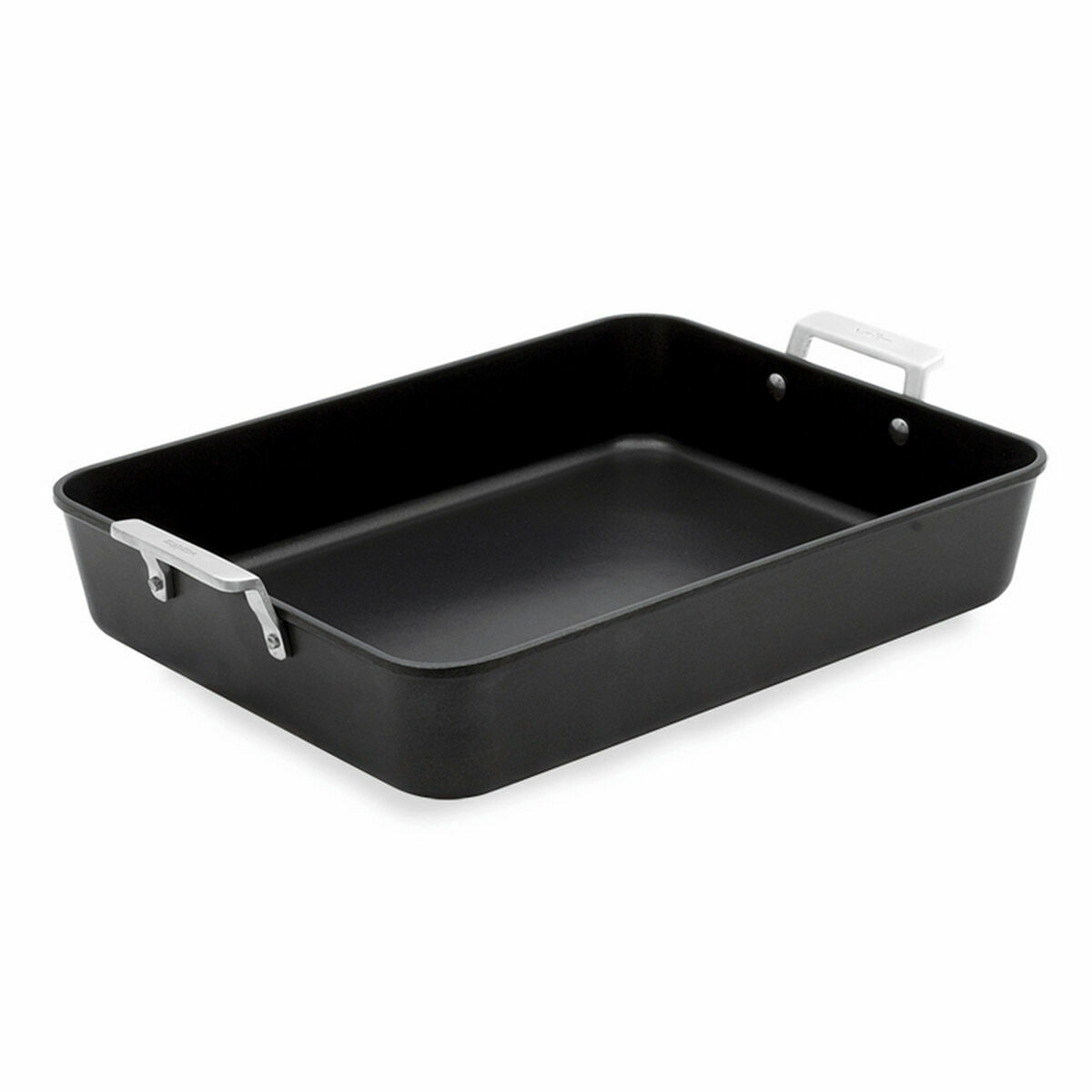 Roasting Tin Valira 4687/25 35 x 27 cm Black Stainless steel Aluminium