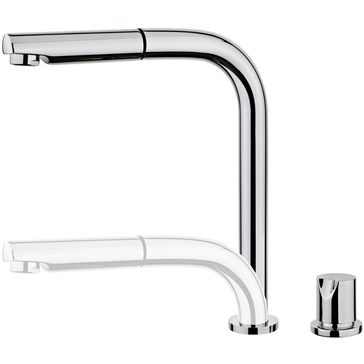 Mixer Tap Teka AUK 983 Silver Metal Steel