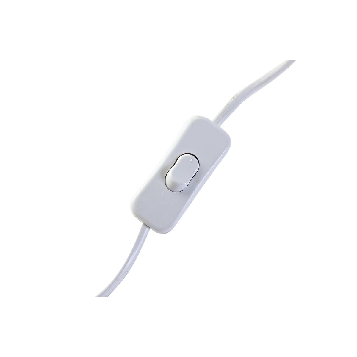 Desk lamp DKD Home Decor White Brown Mango wood 50 W 220 V 33 x 12 x 41 cm - Image 3