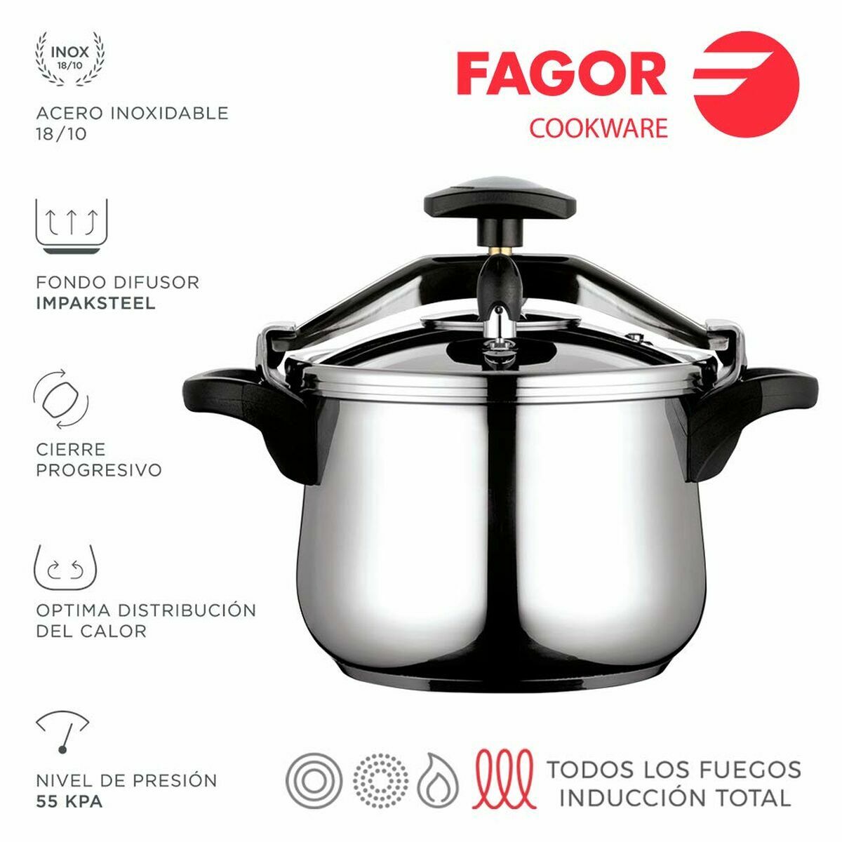 Pressure cooker FAGOR - Image 2