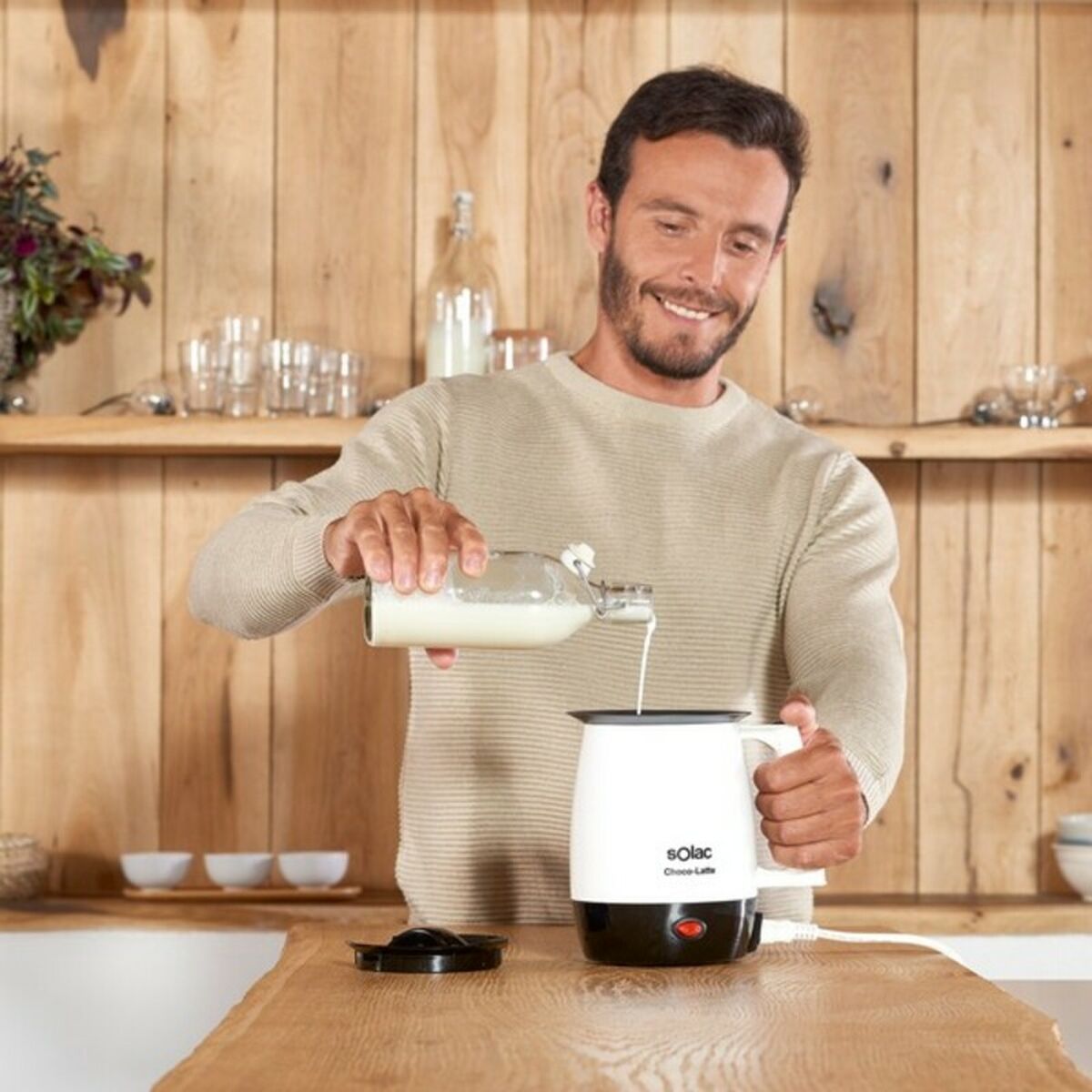 Kettle Solac MH9100 Choco-Latte 1 L 250W White (1 L) (1) - Image 6