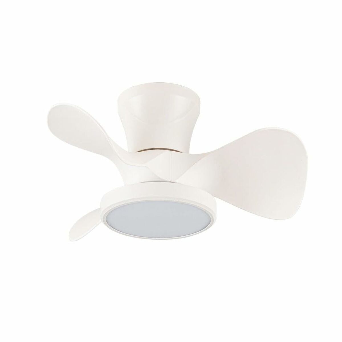 Ceiling Fan CristalRecord MOLL RETRAC Transparent 20 W