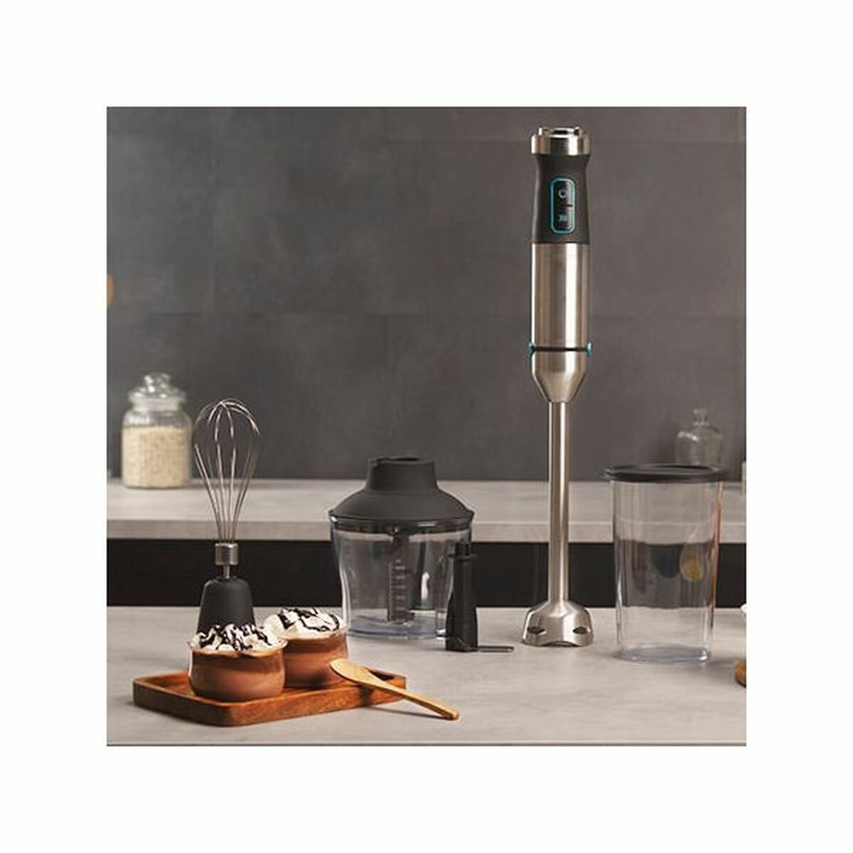 Hand-held Blender Power TitanBlack 1500 XL Cream & Crush Cecotec 1500 W - Image 6