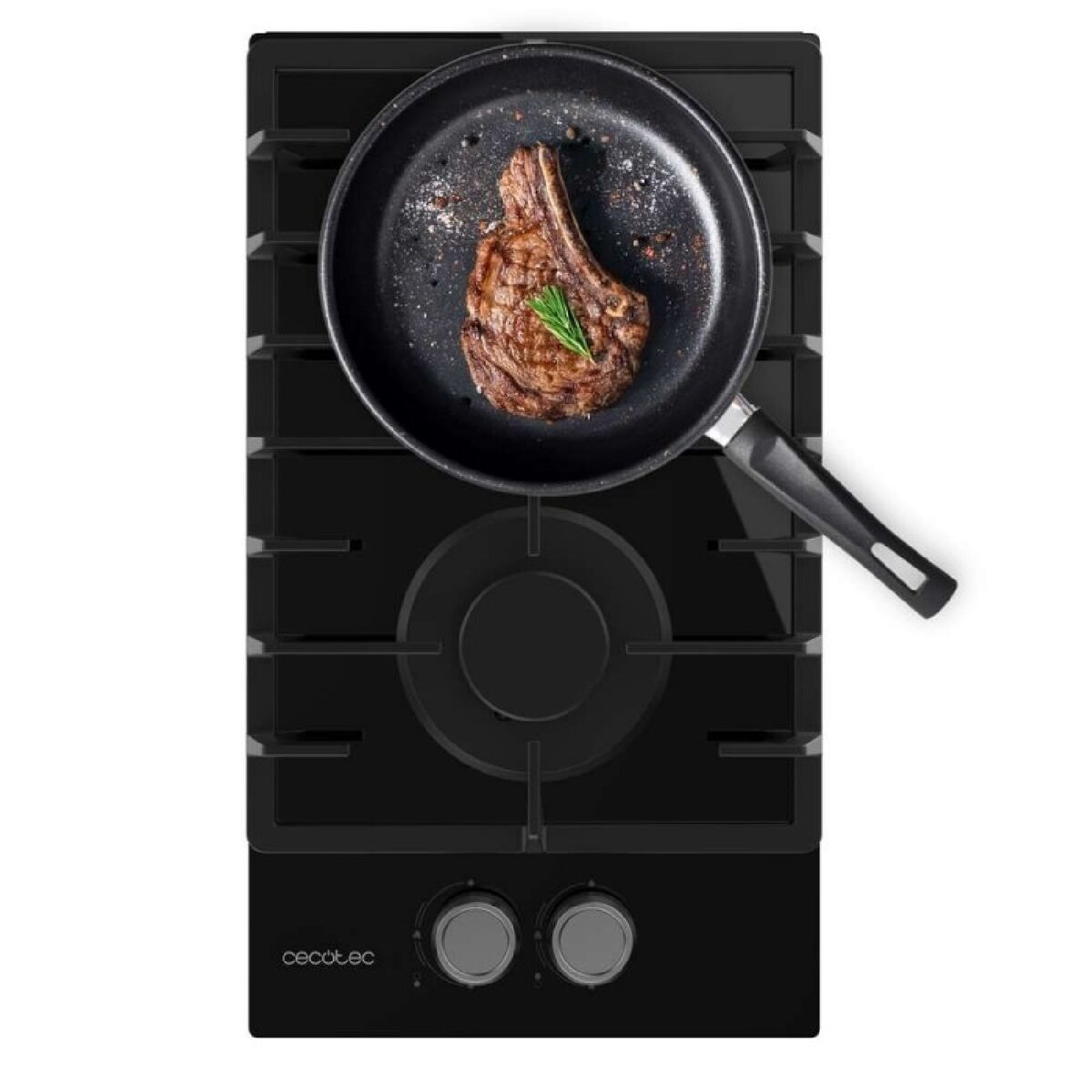 Gas Hob Cecotec Bolero Squad G 2200F 5250 W 29 x 50 cm
