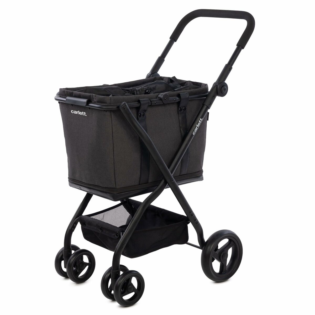 Shopping cart Carlett CUBE S VOLCANO Black