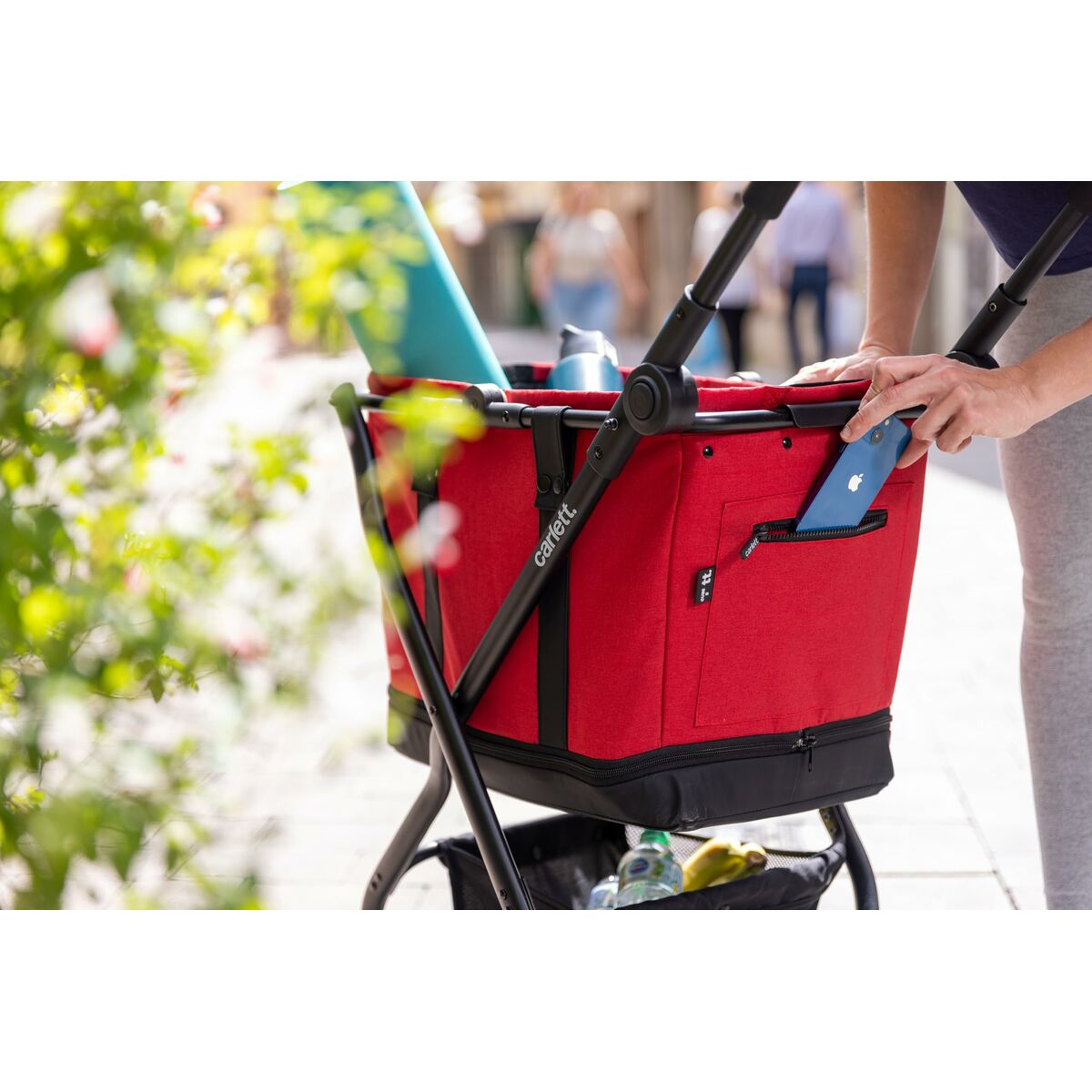 Shopping cart Carlett CUBE S RUBY Red - Image 6