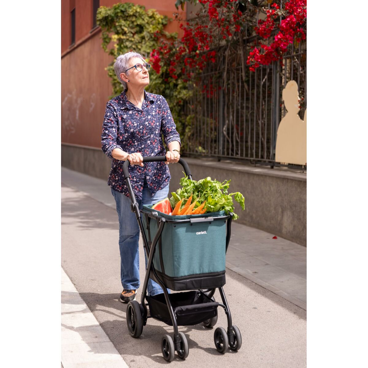 Shopping cart Carlett CUBE S RUBY Red - Image 5