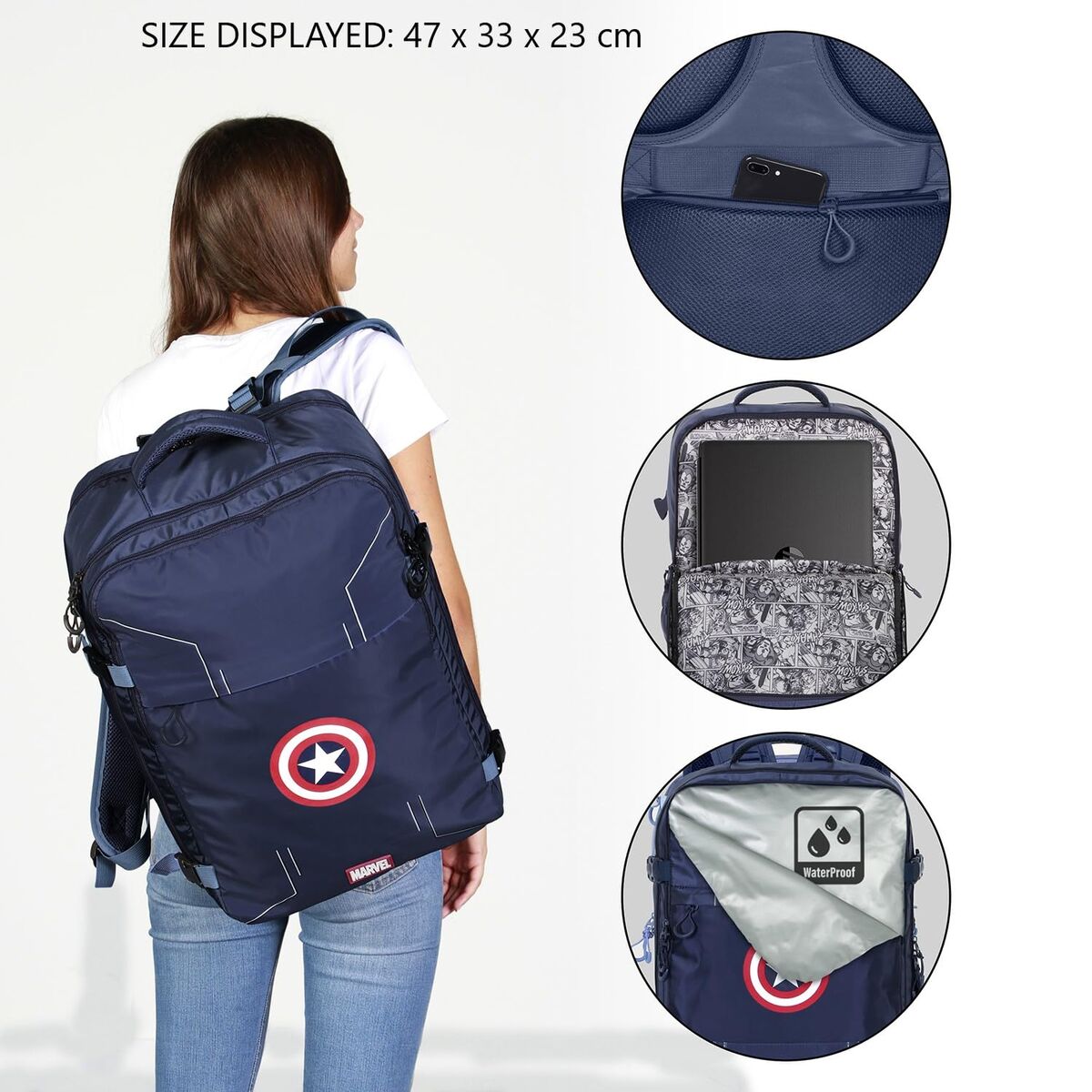 Multipurpose Backpack Capitán América Cabin - Image 13