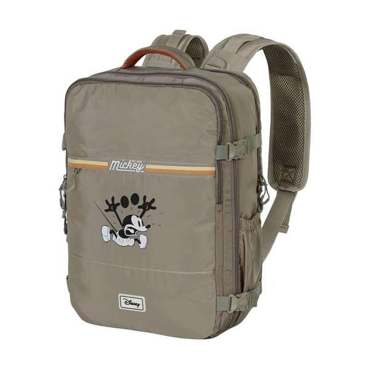 Multipurpose Backpack Mickey Mouse Khaki Cabin - Image 6