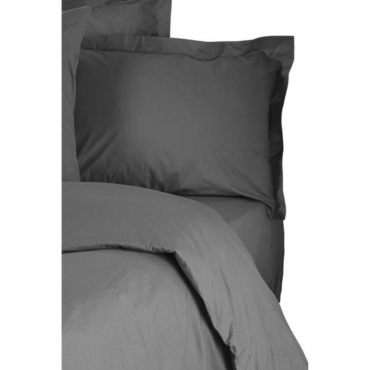 Duvet cover set Anthracite Super king 3 Pieces
