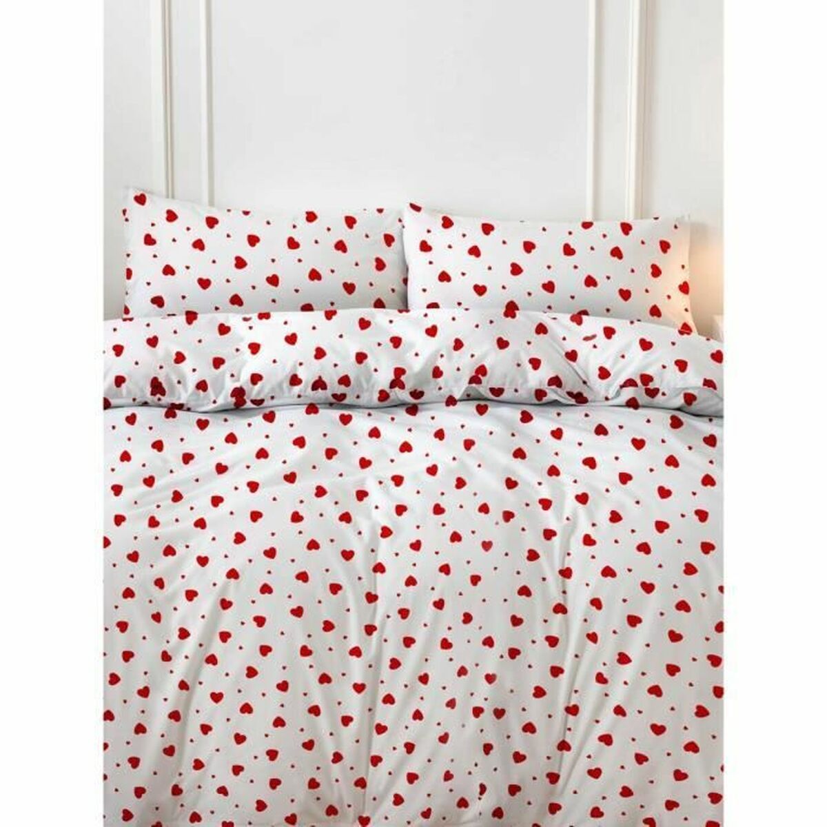 Duvet cover set Red Super king 3 Pieces - Image 3