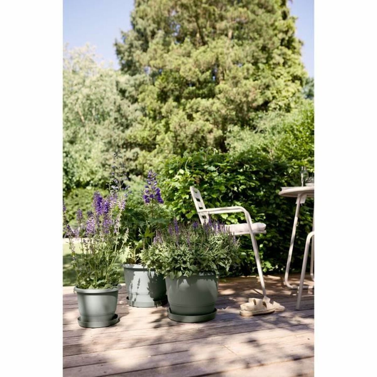 Plant pot Elho Amiga Round 47 Green 47 x 35 cm - Image 3