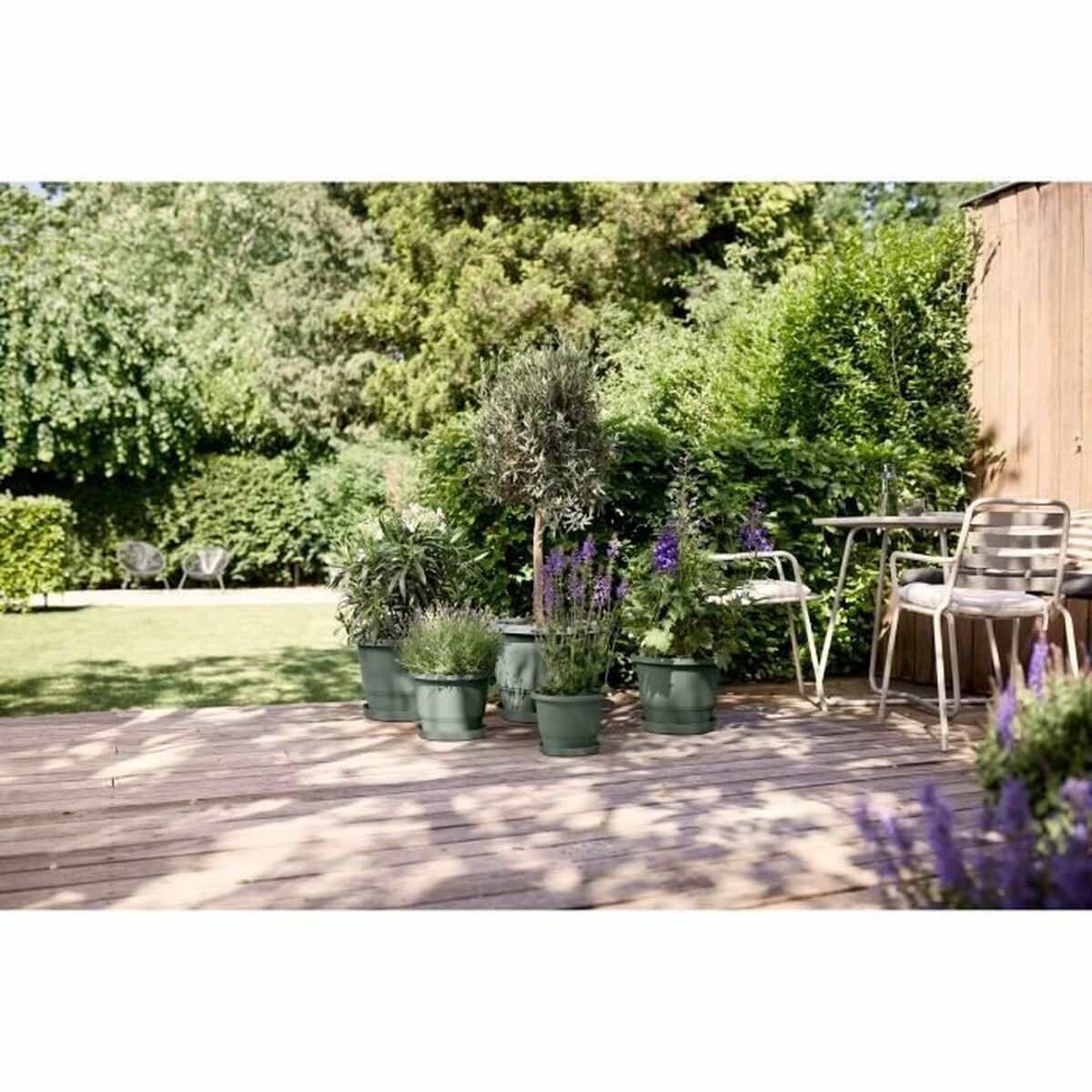 Plant pot Elho Amiga Round 47 Green 47 x 35 cm - Image 2