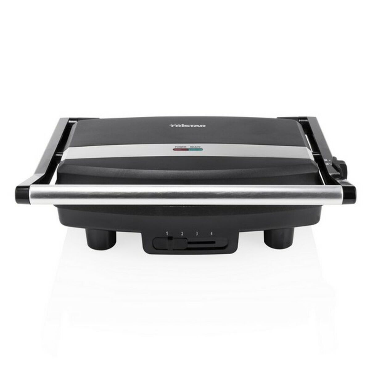 Contact grill Tristar GR-2856 1000W Black Steel 28 x 19 cm - Image 3