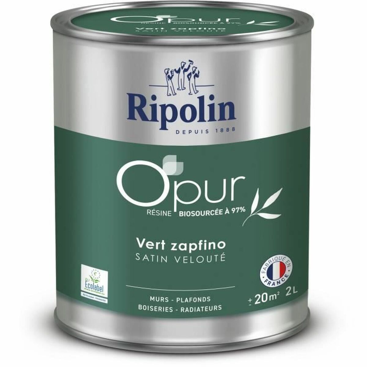 Primer Paint Ripolin 472187 Vert Satin finish 2 L