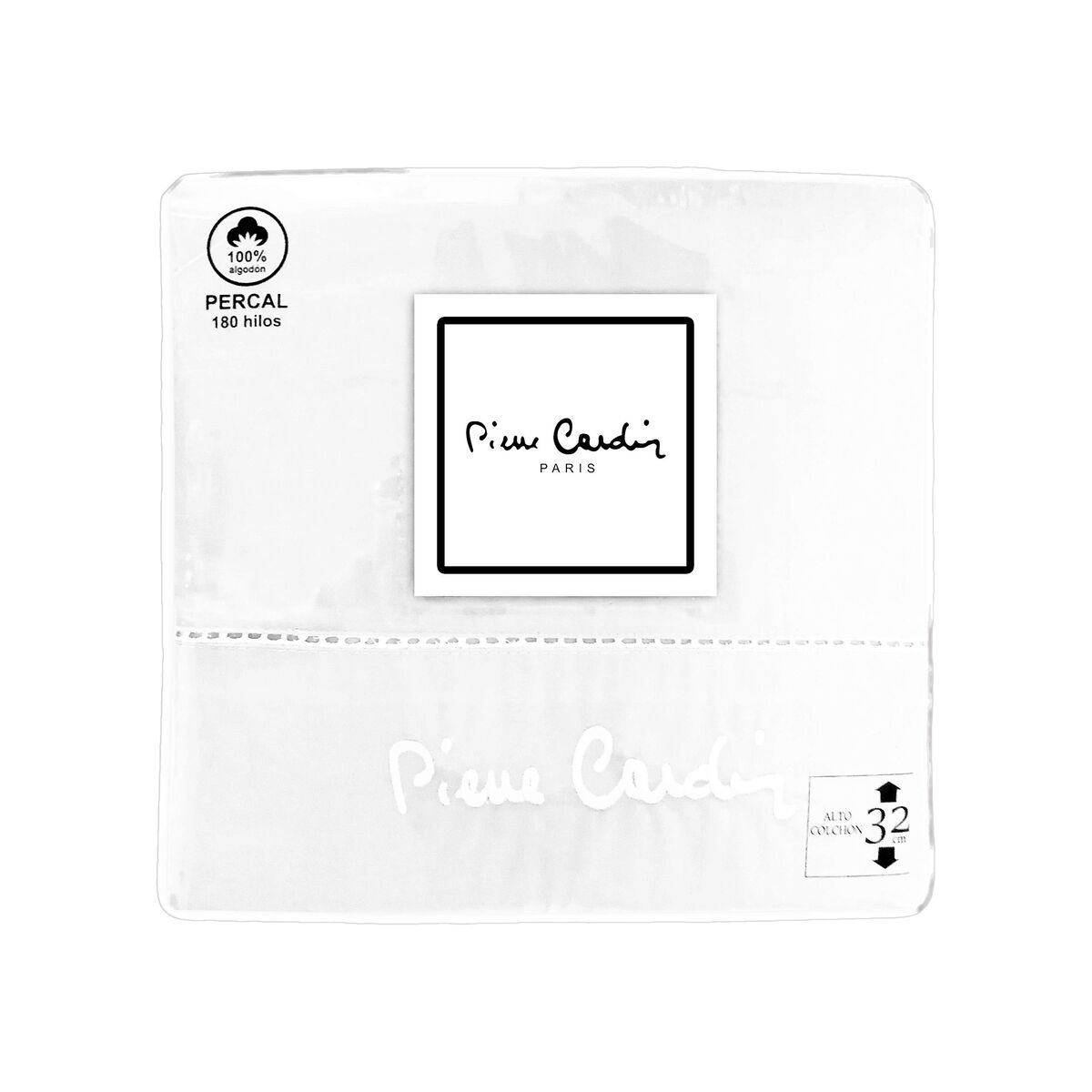 Bedding set Pierre Cardin ARCADIA White Single - Image 3