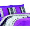 Duvet cover set Purple Super king 3 Pieces