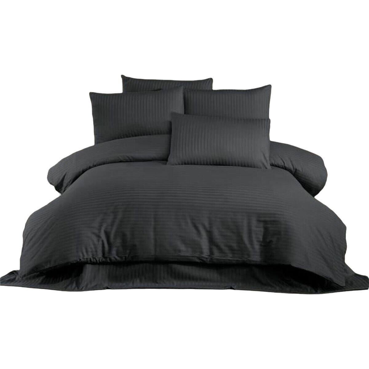 Duvet cover set Anthracite Super king 3 Pieces